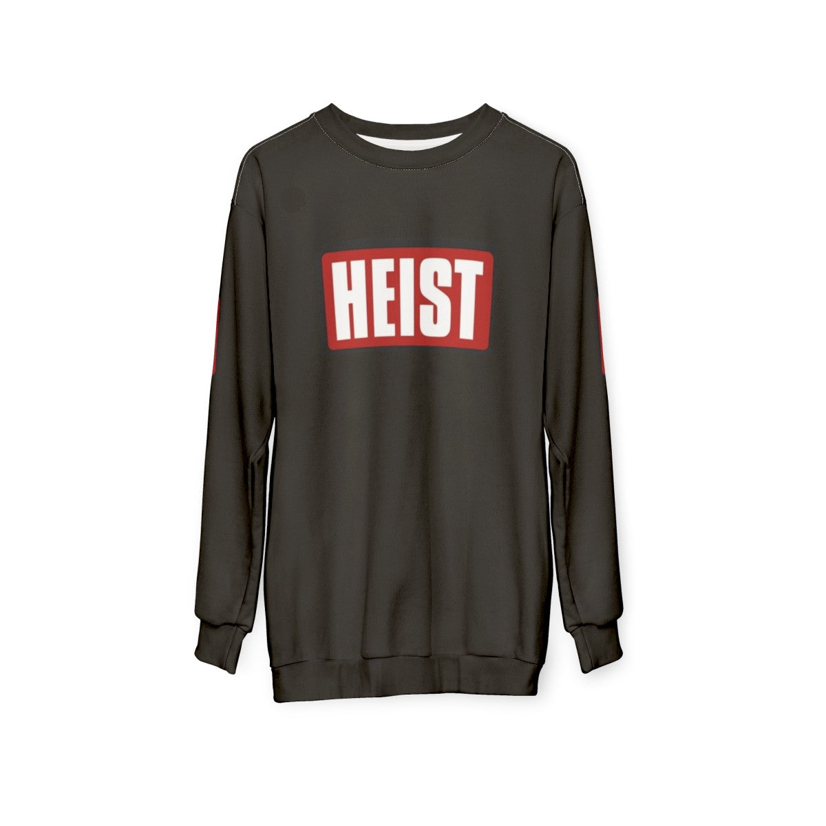 Money Heist Text Art Sweatshirt - hanging