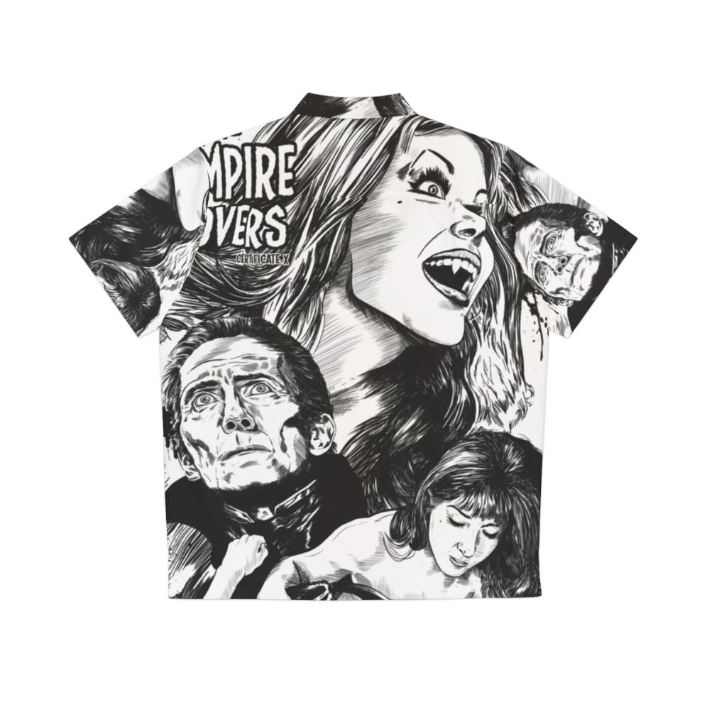 Hammer Horror Vampire Lovers Hawaiian Shirt - Back