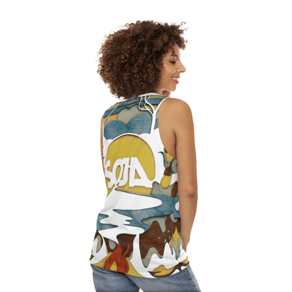 Soja & Hawaii Unisex Reggae Ska Tank Top - women back