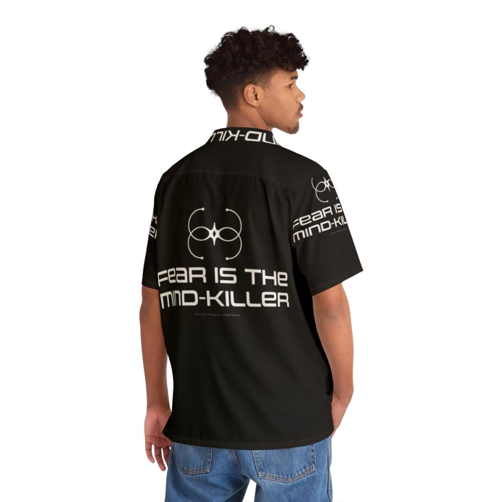 Dune Fear is the Mind Killer Hawaiian Shirt 2 - Sci-Fi movie inspired apparel - People Back