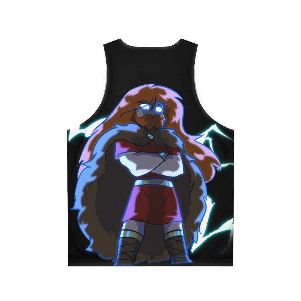 Unisex Thor Norse Mythology Tank Top - Back