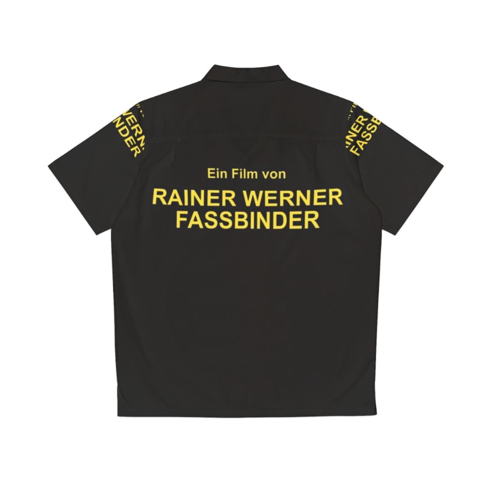 Rainer Werner Fassbinder Hawaiian Shirt - Back