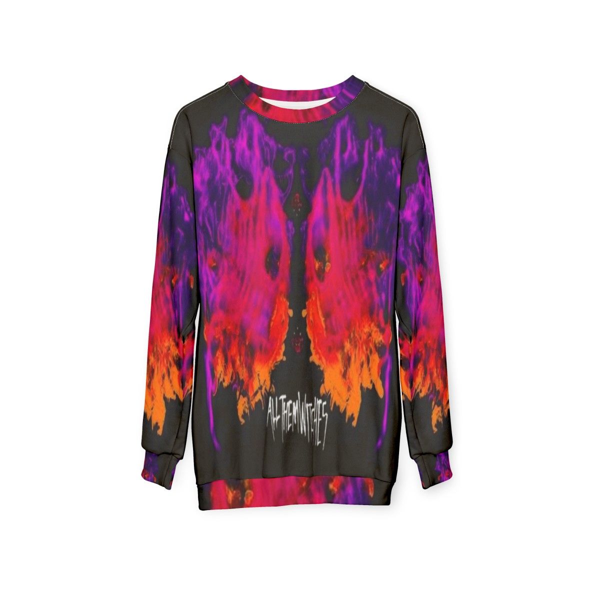 All Them Witches Psychedelic Rock Band Sweatshirt - hanging