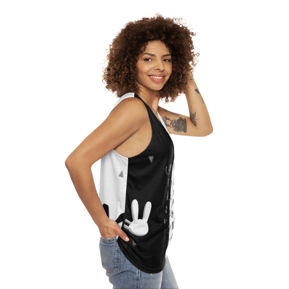 Mai Sakurajima Anime Tank Top - women side