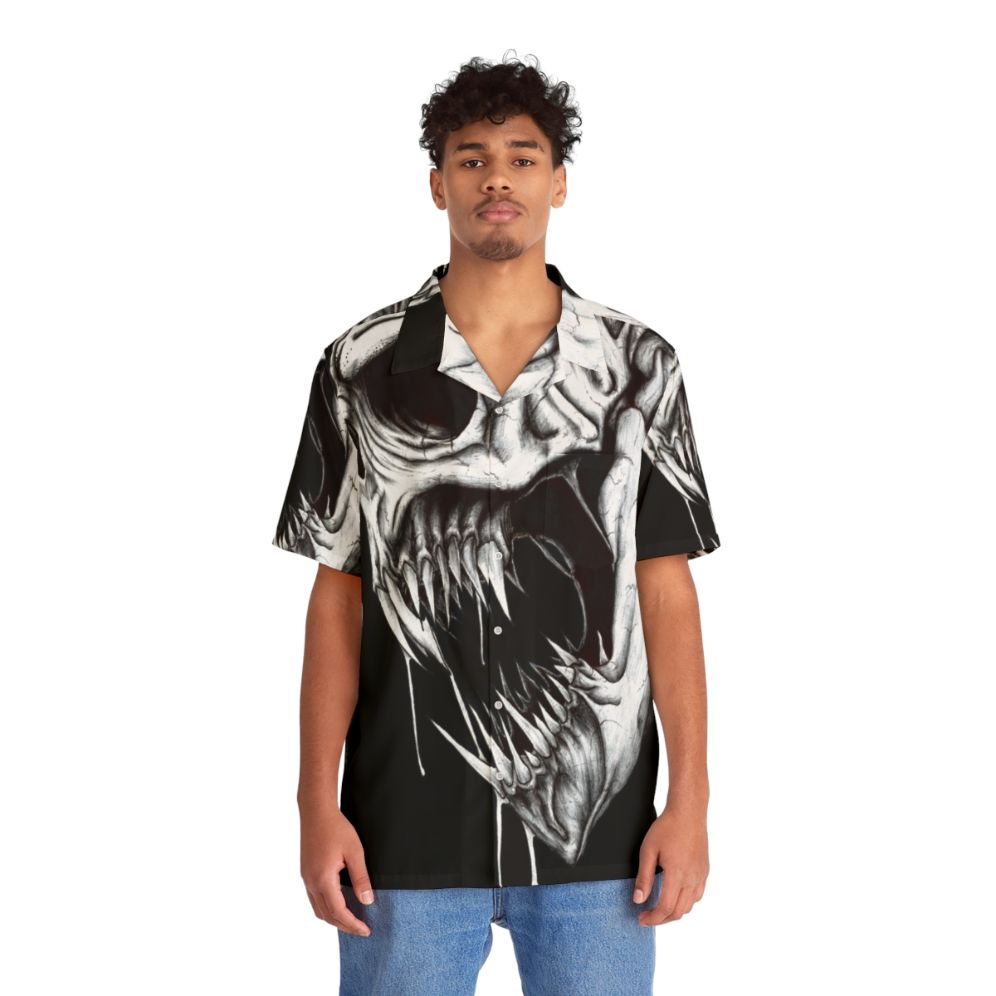 Grim Reaper Hawaiian Shirt - People Front