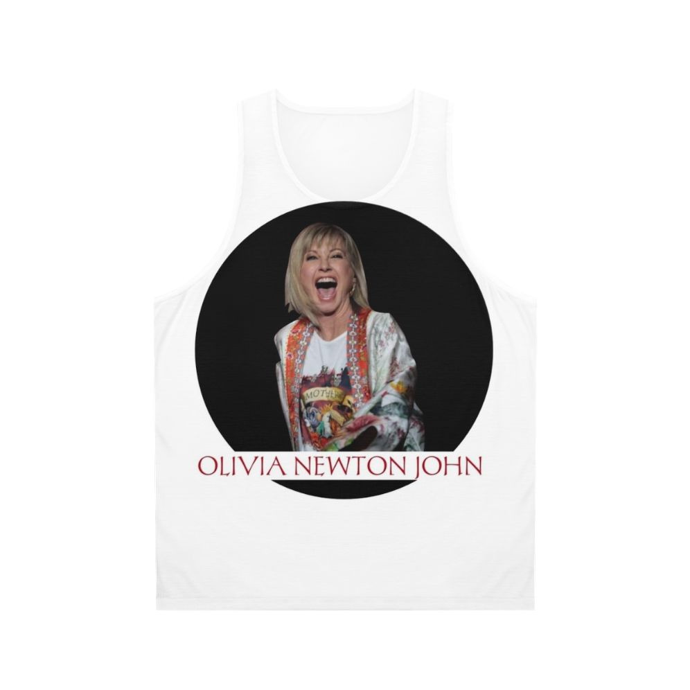 Olivia Newton-John Unisex Retro Tank Top