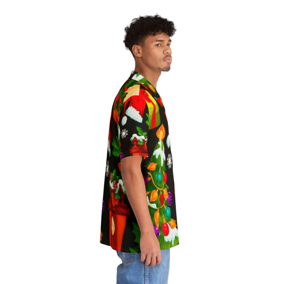 Festive Hawaiian-style Christmas pattern shirt - People Pight