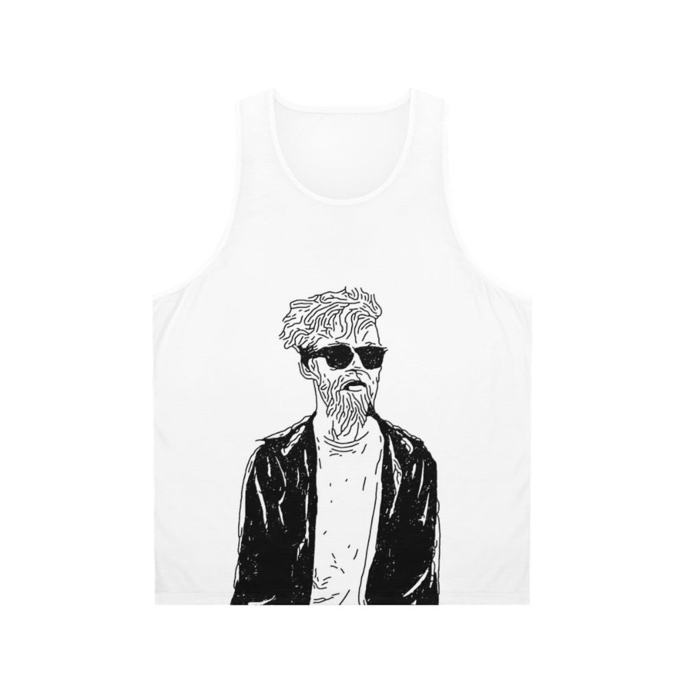 Jack Stauber Unisex Stencil Art Tank Top