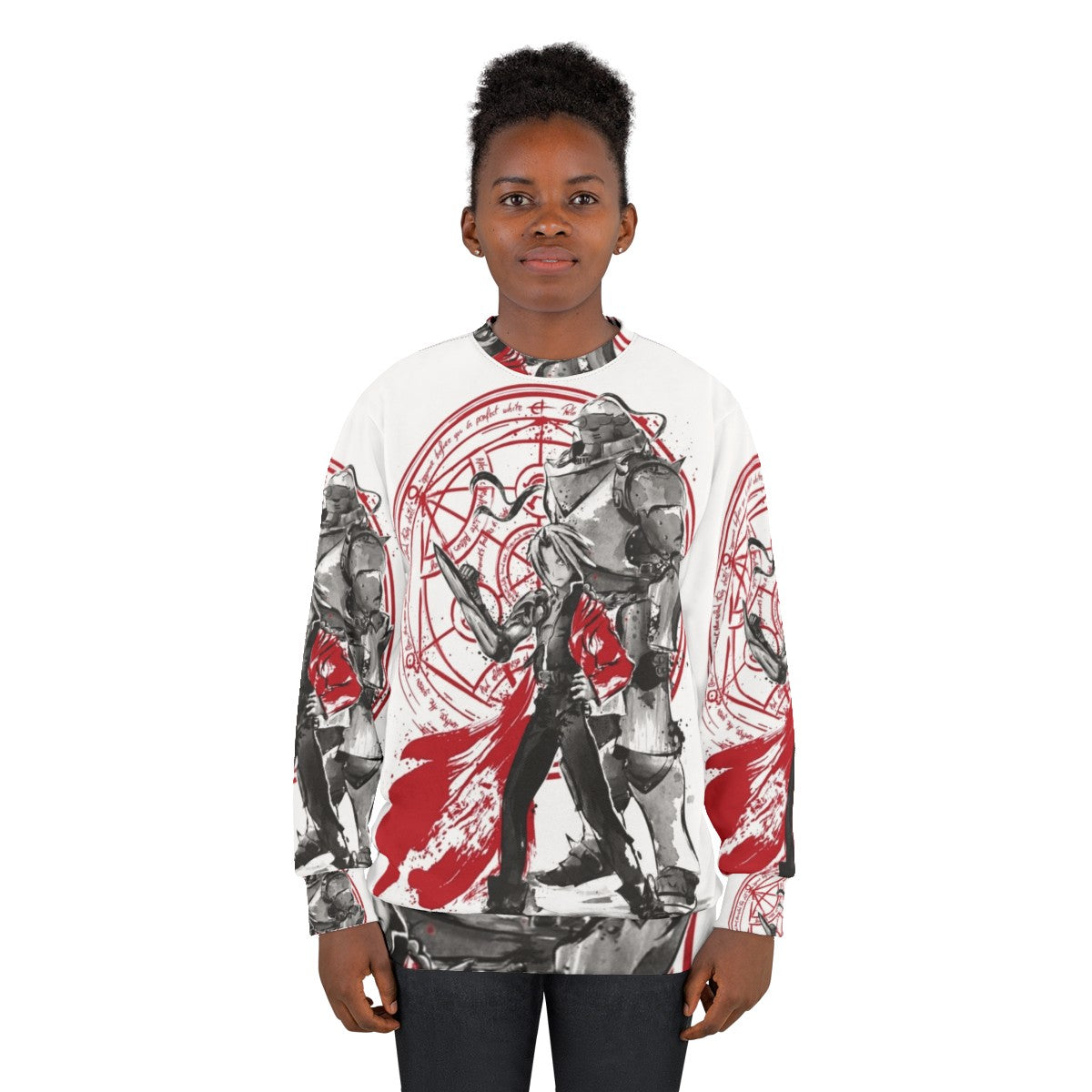 Fullmetal Alchemist Brotherhood Sumi E Sweatshirt - women