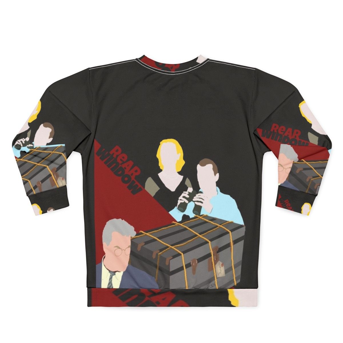 Alfred Hitchcock's Rear Window Thriller Sweatshirt - Back