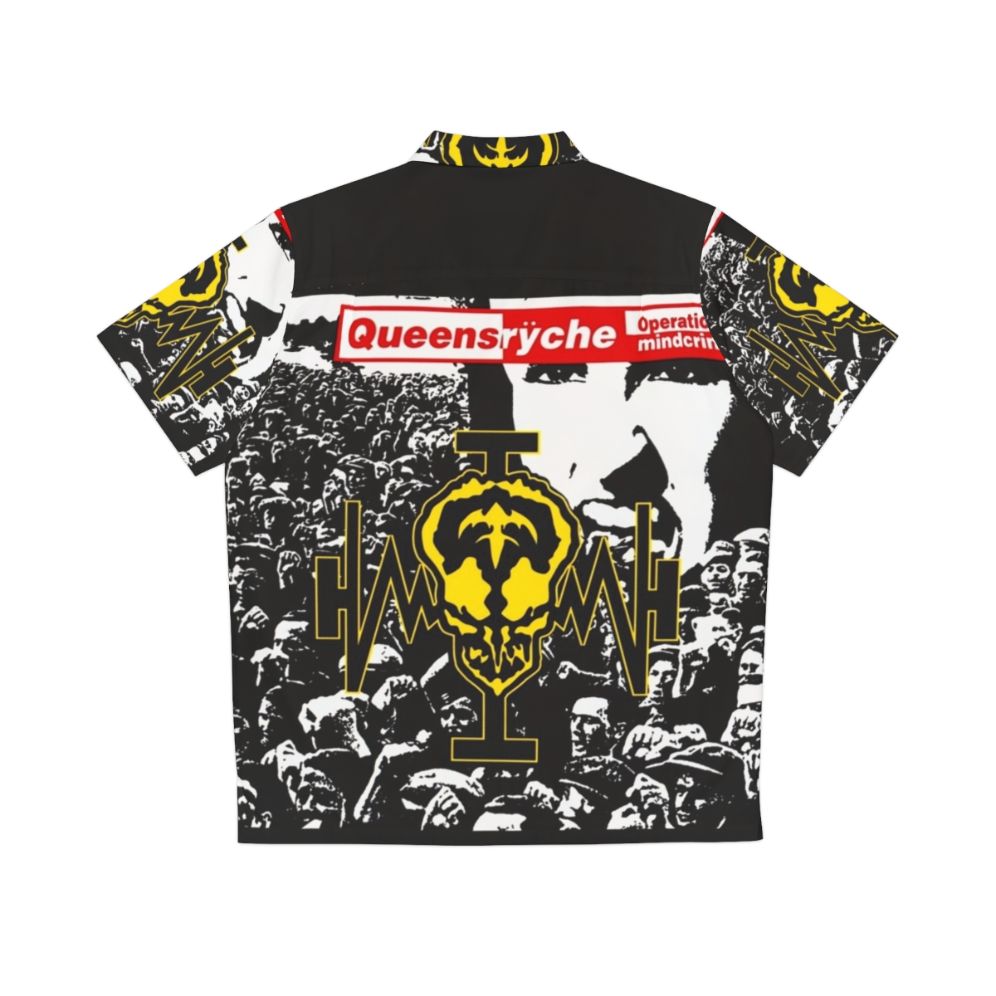 Queensryche Operation Mindcrime Hawaiian Shirt - Back