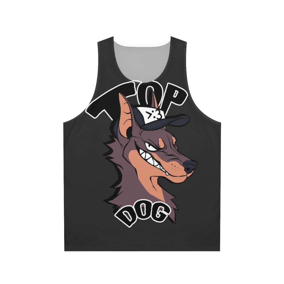 Unisex tank top with pet design for casual wear