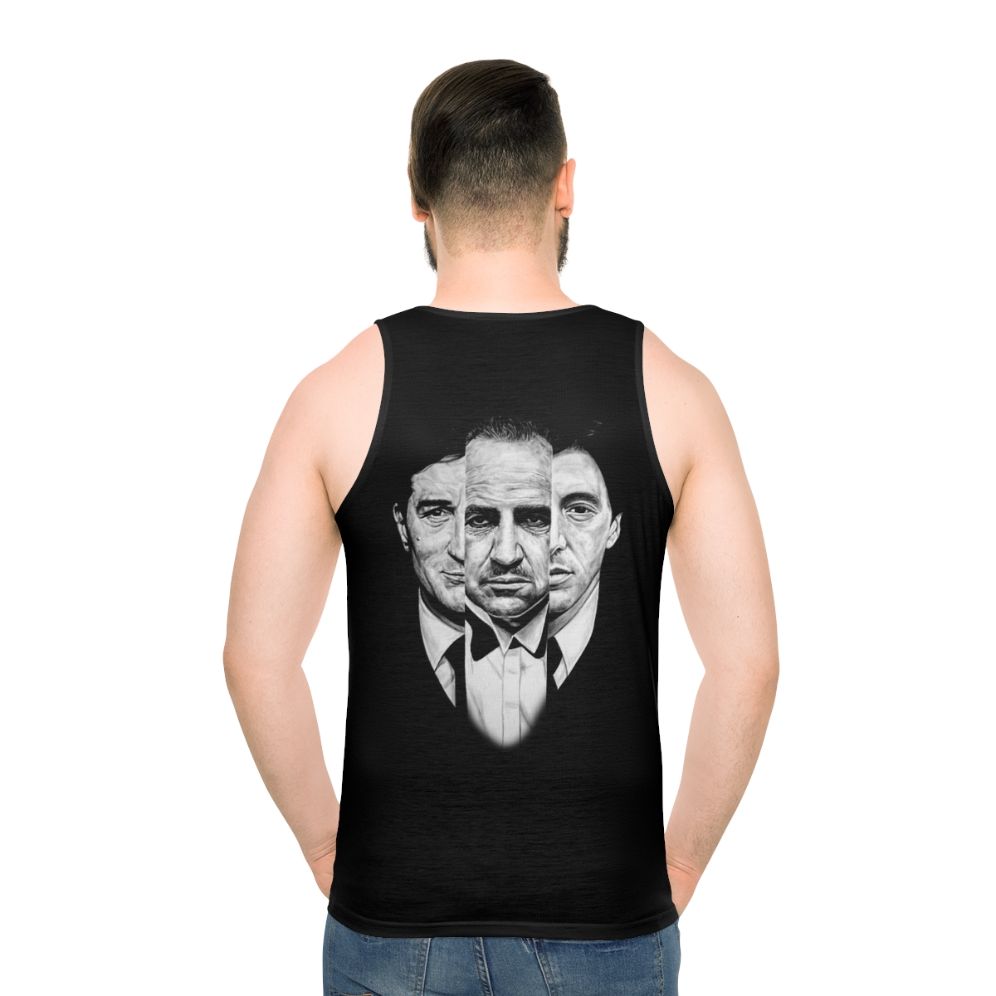 Trilogy Godfather Unisex Tank Top - men back