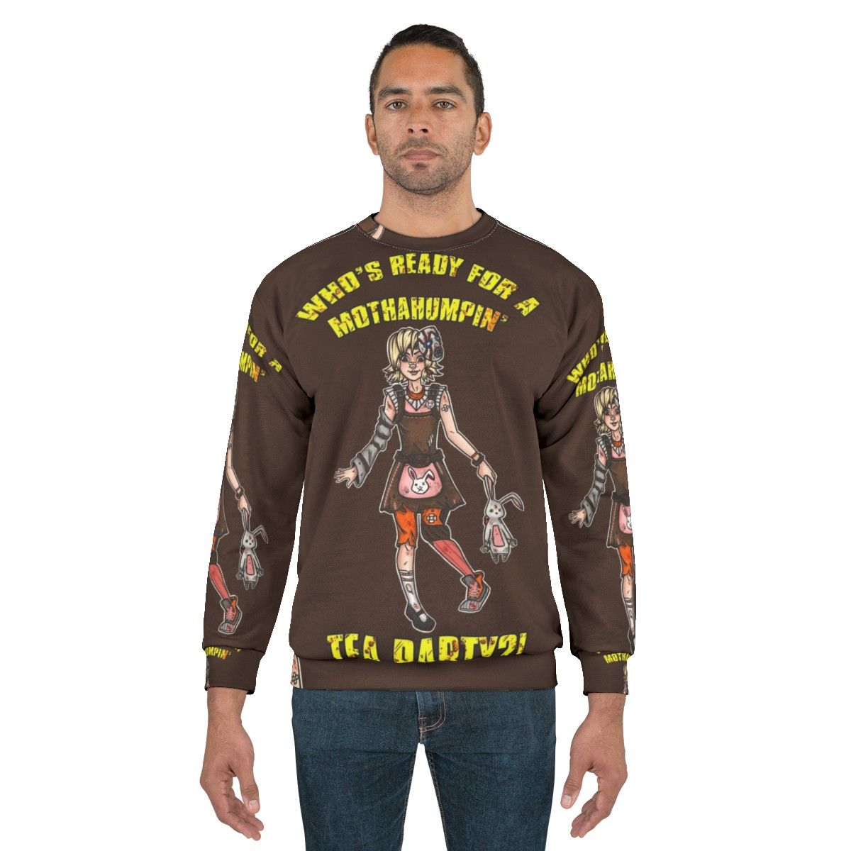 Borderlands Tiny Tina Mothahumpin Tea Party Sweatshirt - men