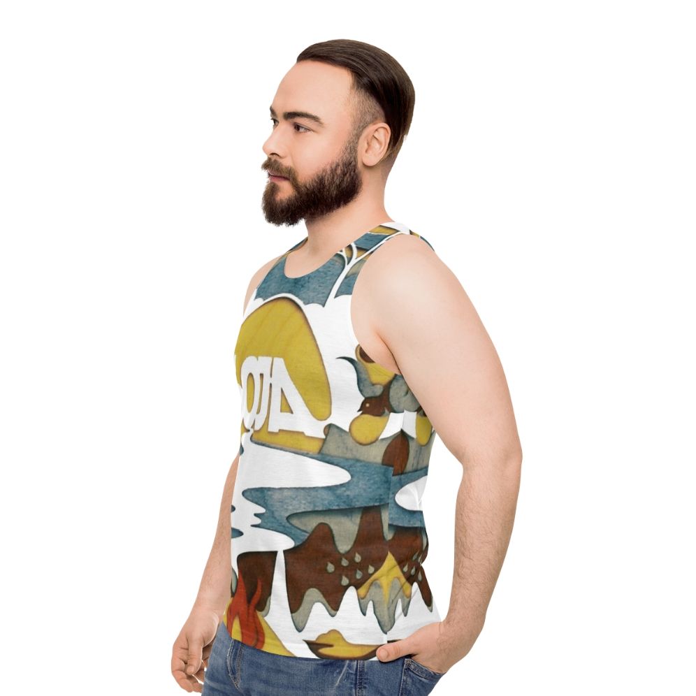 Soja & Hawaii Unisex Reggae Ska Tank Top - men side