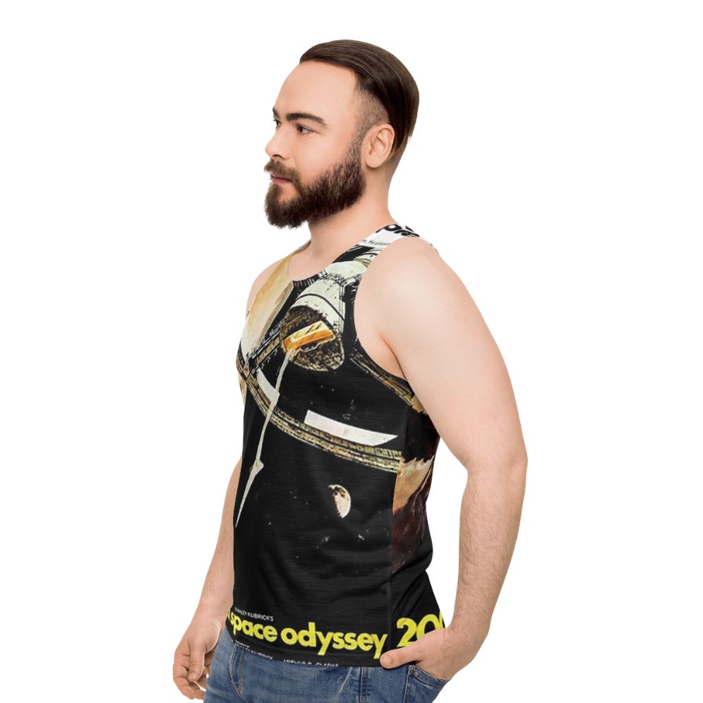 2001 A Space Odyssey Unisex Tank Top - men side