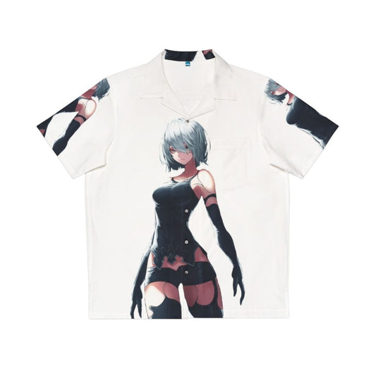 Yorha Type A No 2 Nier Automata Hawaiian Shirt