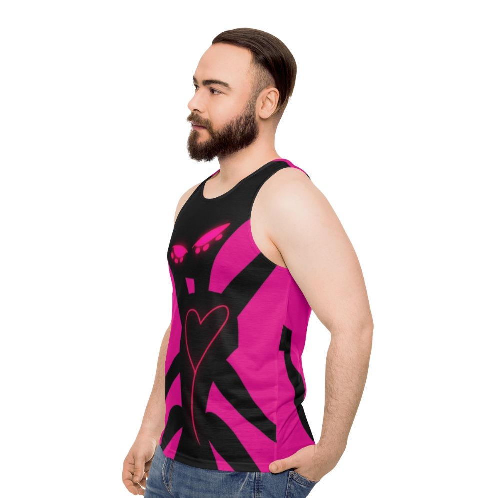 Neon Angel Dust Unisex Tank Top - men side