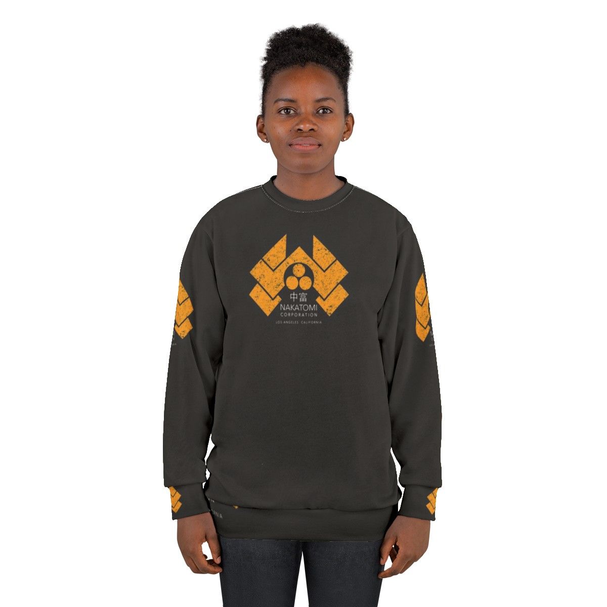 Nakatomi Plaza Japanese Inspired Sweatshirt - women