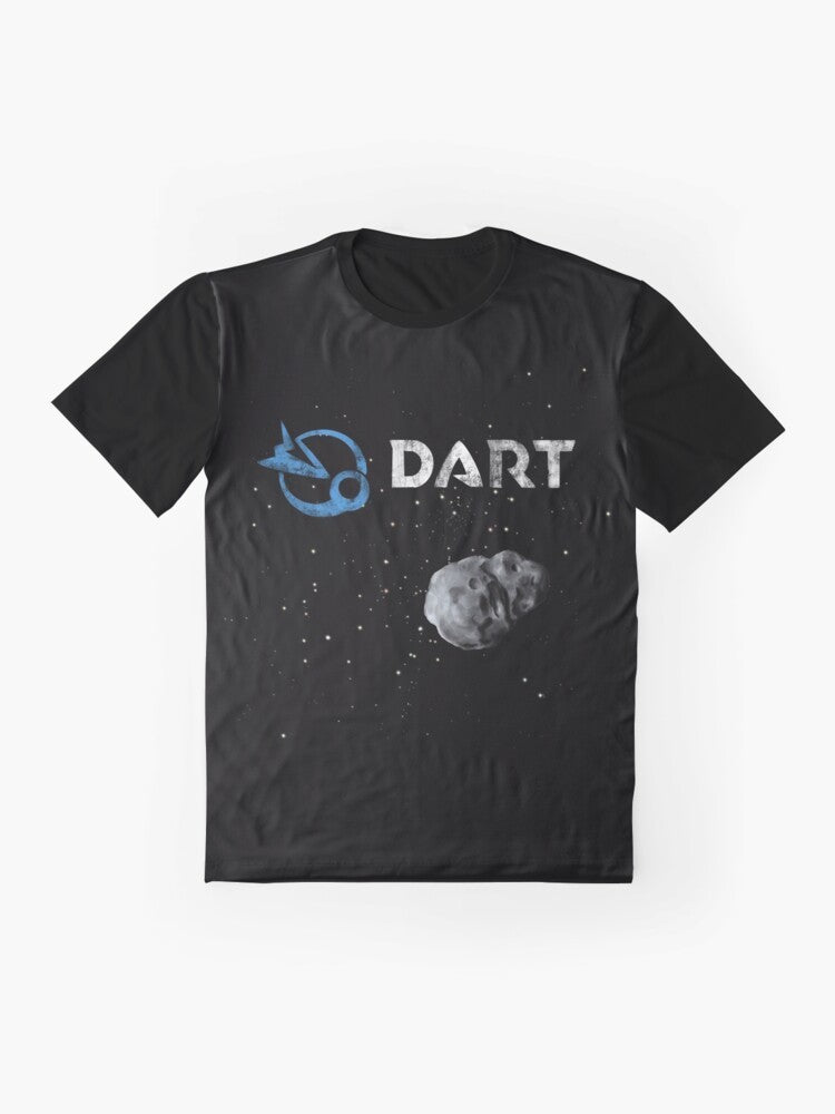 NASA DART Mission illustration Graphic T-Shirt - Flat lay