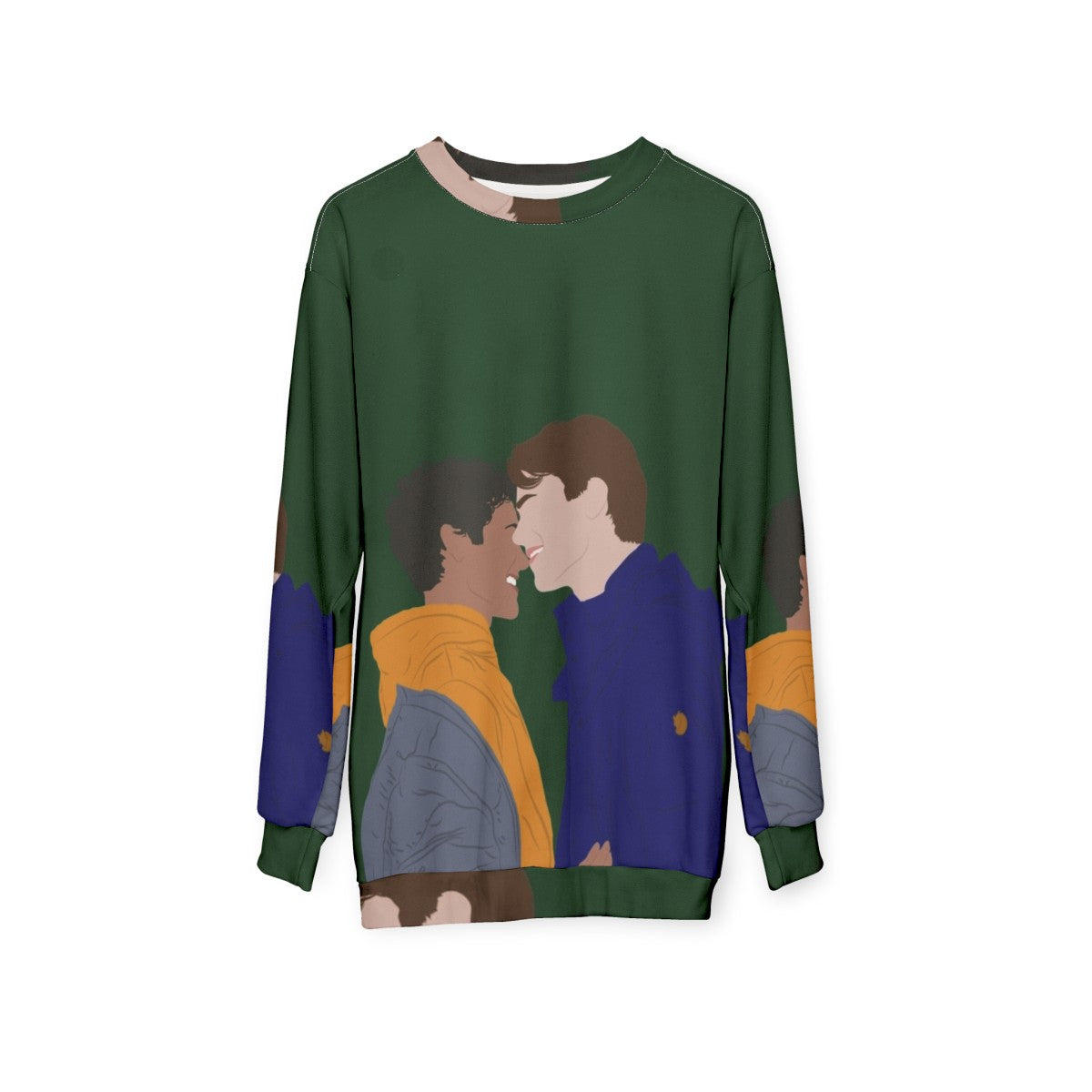 Young Royals S3 Prince Wilhelm and Simon Eriksson Sweatshirt - hanging