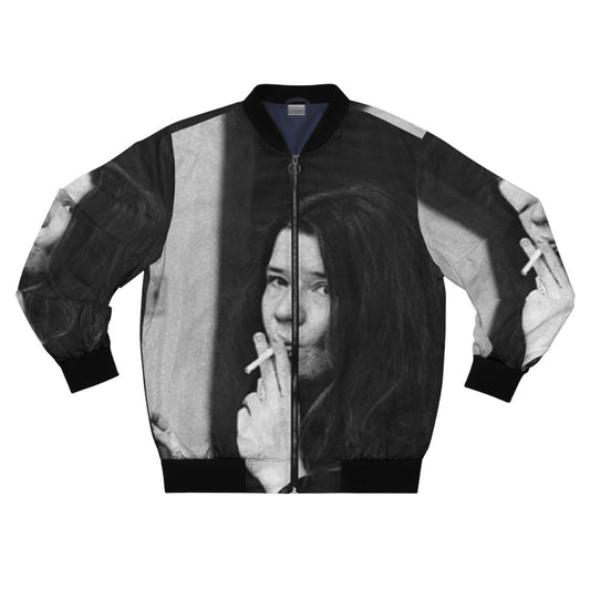 Janis Joplin inspired cool bomber jacket