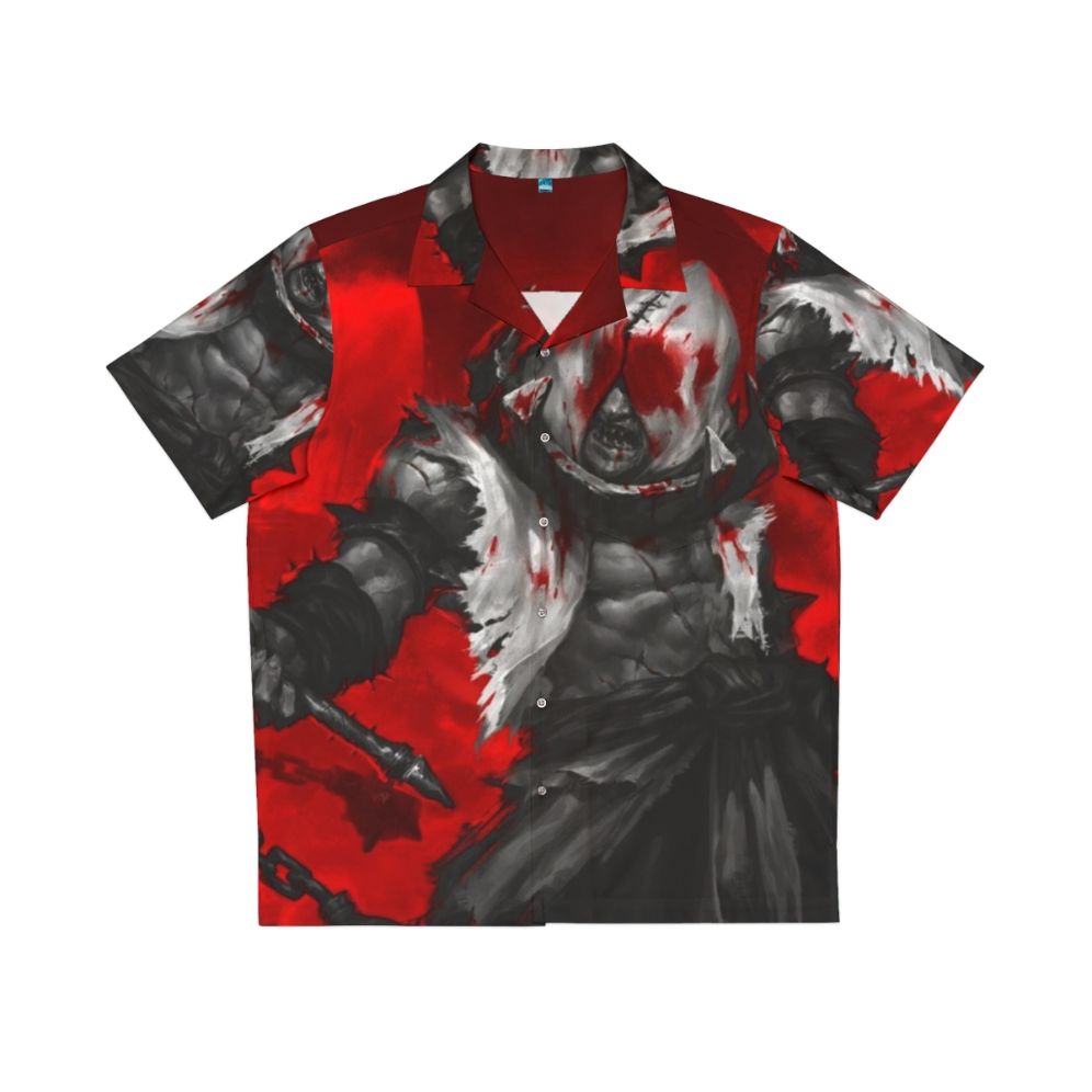 Darkest Dungeon Hawaiian Shirt with Lovecraftian Design