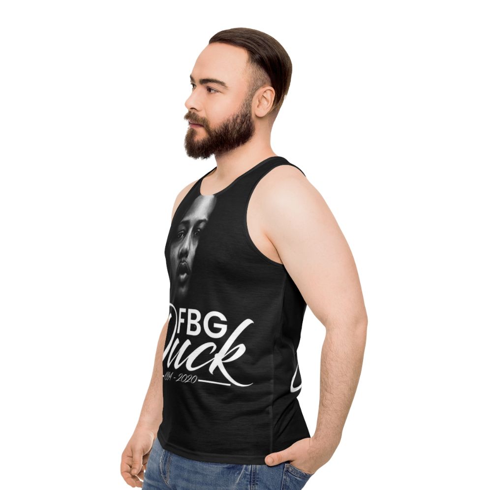 Unisex Rip Fgb Duck Memorial Tank Top - men side