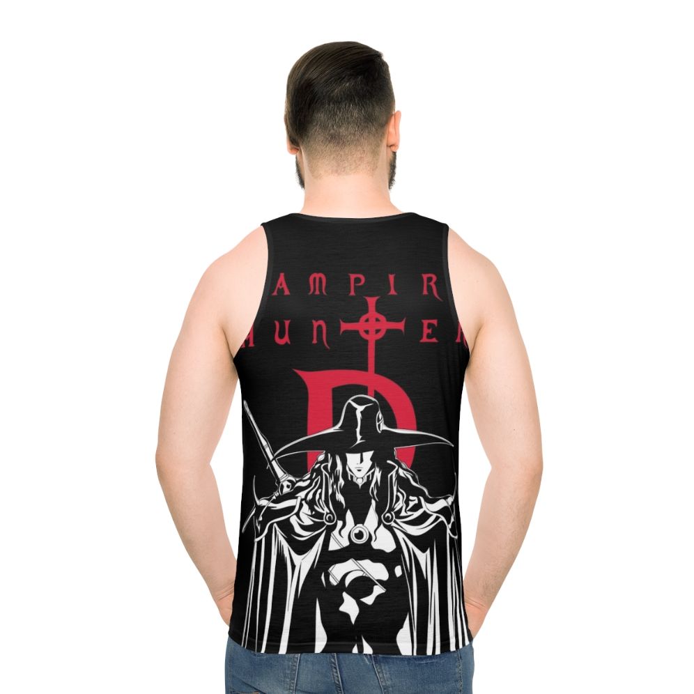 Vampire Hunter D Anime Manga Horror Unisex Tank Top - men back