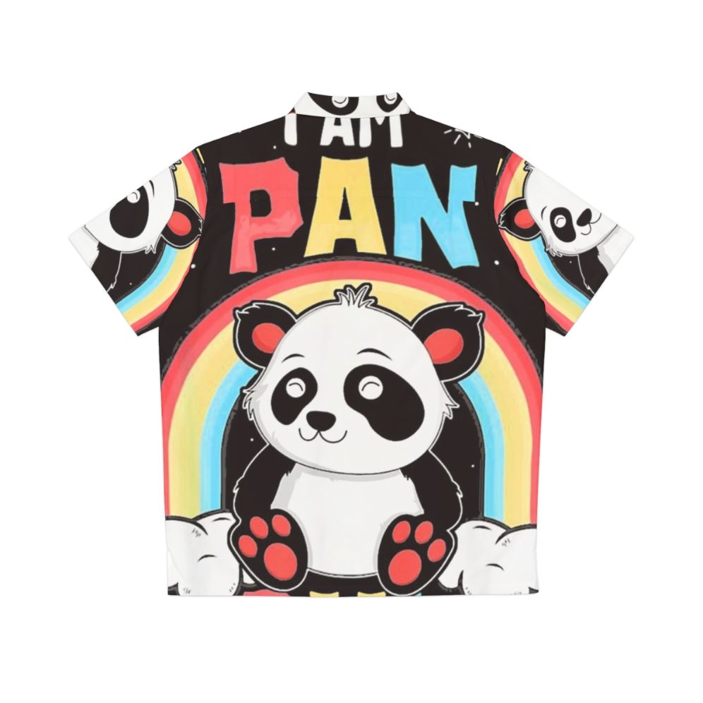 Panda Hawaiian LGBTQ Shirt - Back