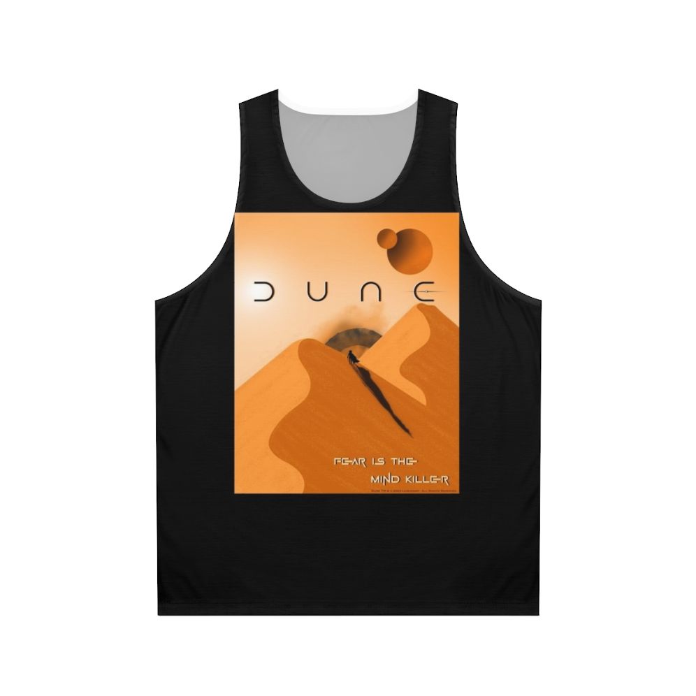 Dune Arrakis "Fear Is The Mind Killer" Unisex Tank Top