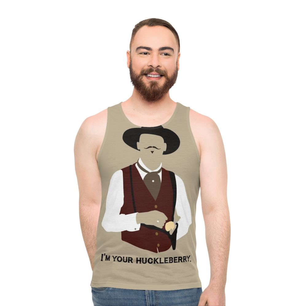 Tombstone "I'm Your Huckleberry" Unisex Tank Top - men