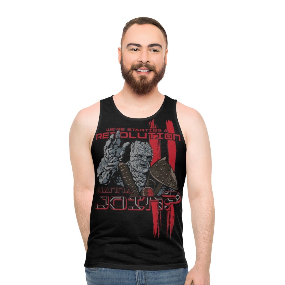 Unisex 'We're Revolting' Tank Top inspired by Marvel's 'Thor: Ragnarok' - men