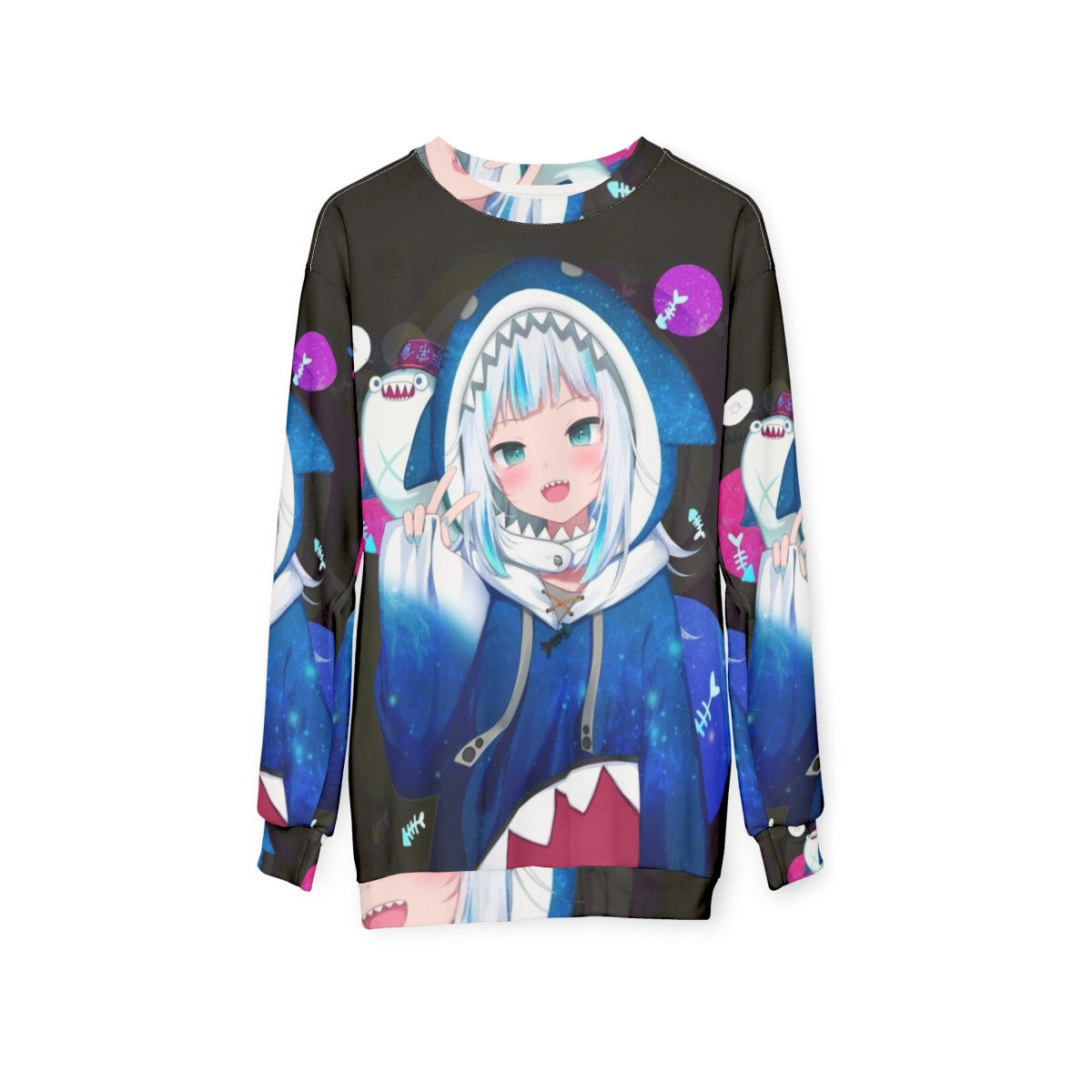 Gawr Gura Hololive EN VTuber Sweatshirt - hanging