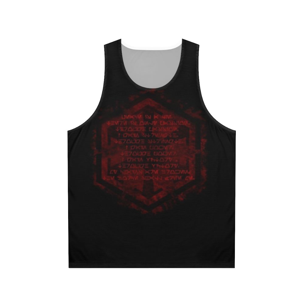 Sith Code Unisex Tank Top