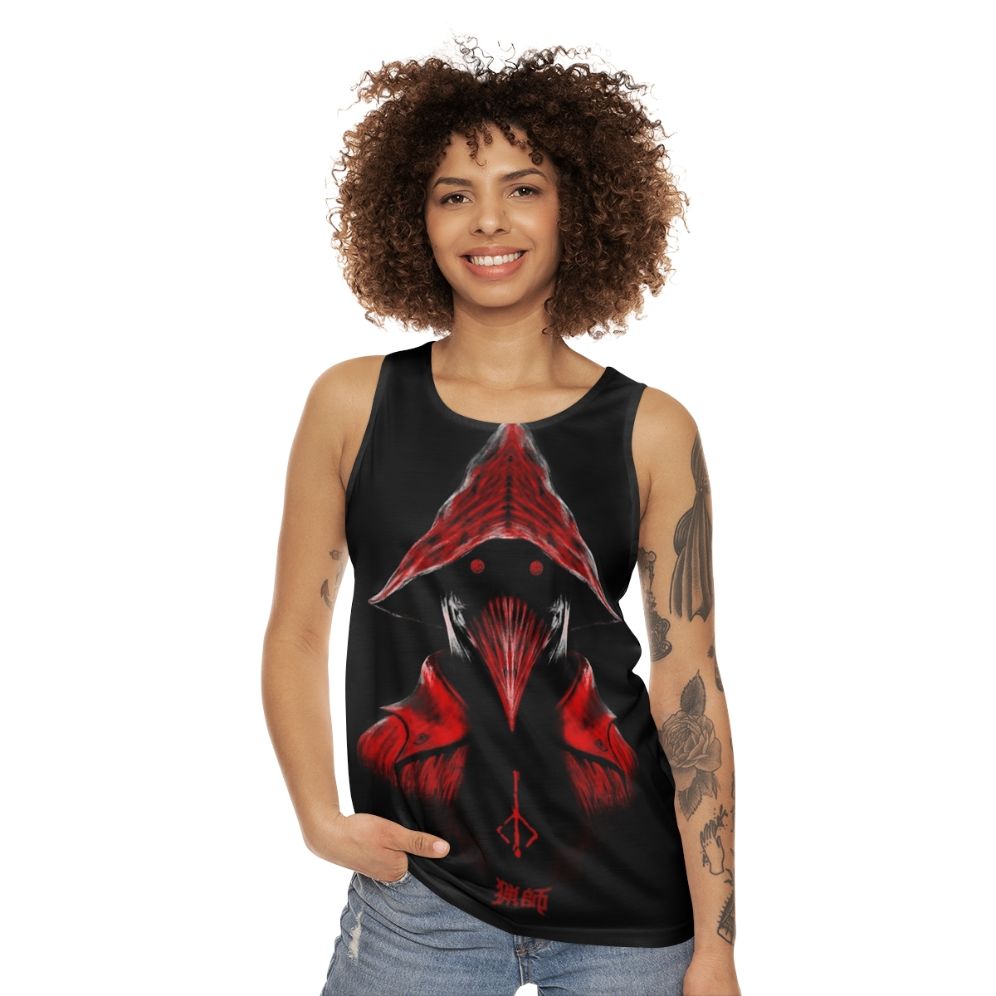 Bloodborne Hunter Unisex Tank Top - women