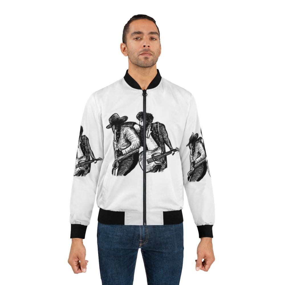 Bruce Springsteen The Boss Rock Music Bomber Jacket - Lifestyle