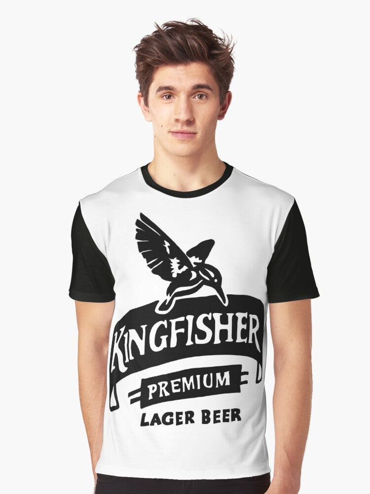 Kingfisher Premium Lager Pop Art Graphic T-Shirt - Men