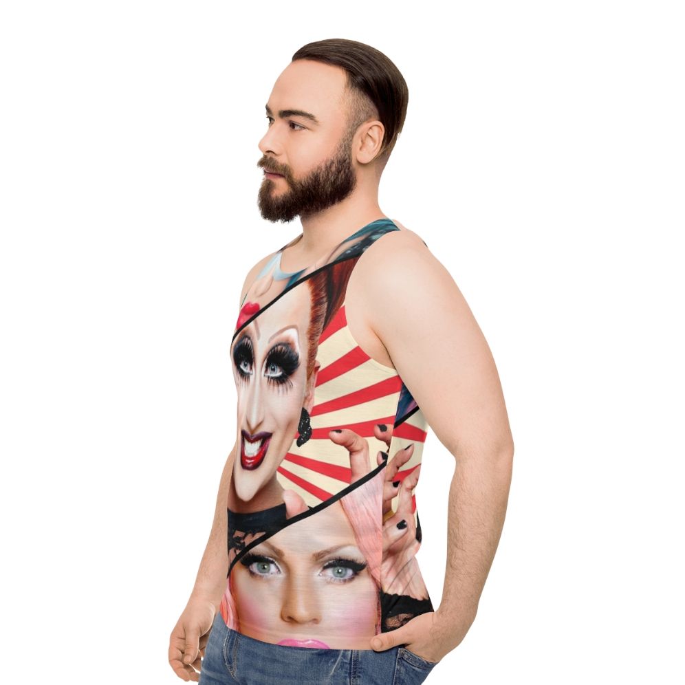 Rupaul's Drag Race Unisex Tank Top - men side