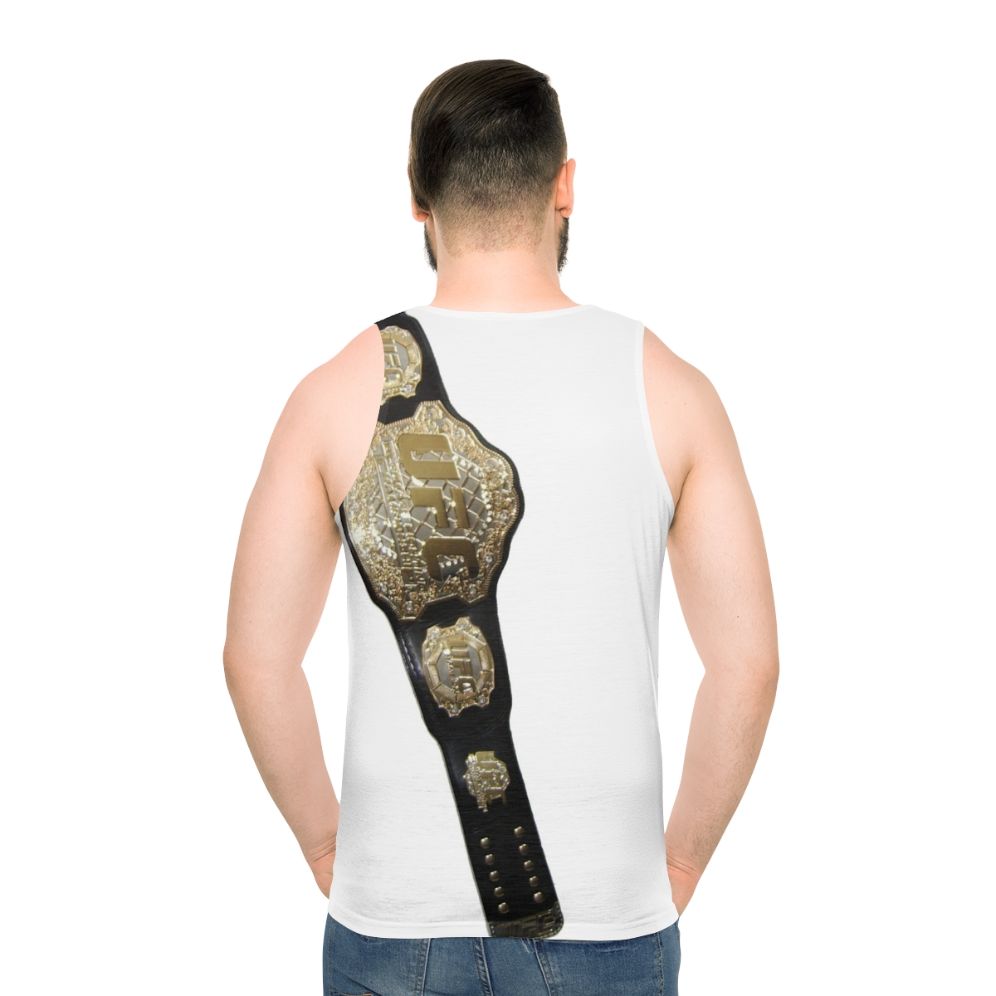 UFC Champion Unisex Tank Top - men back