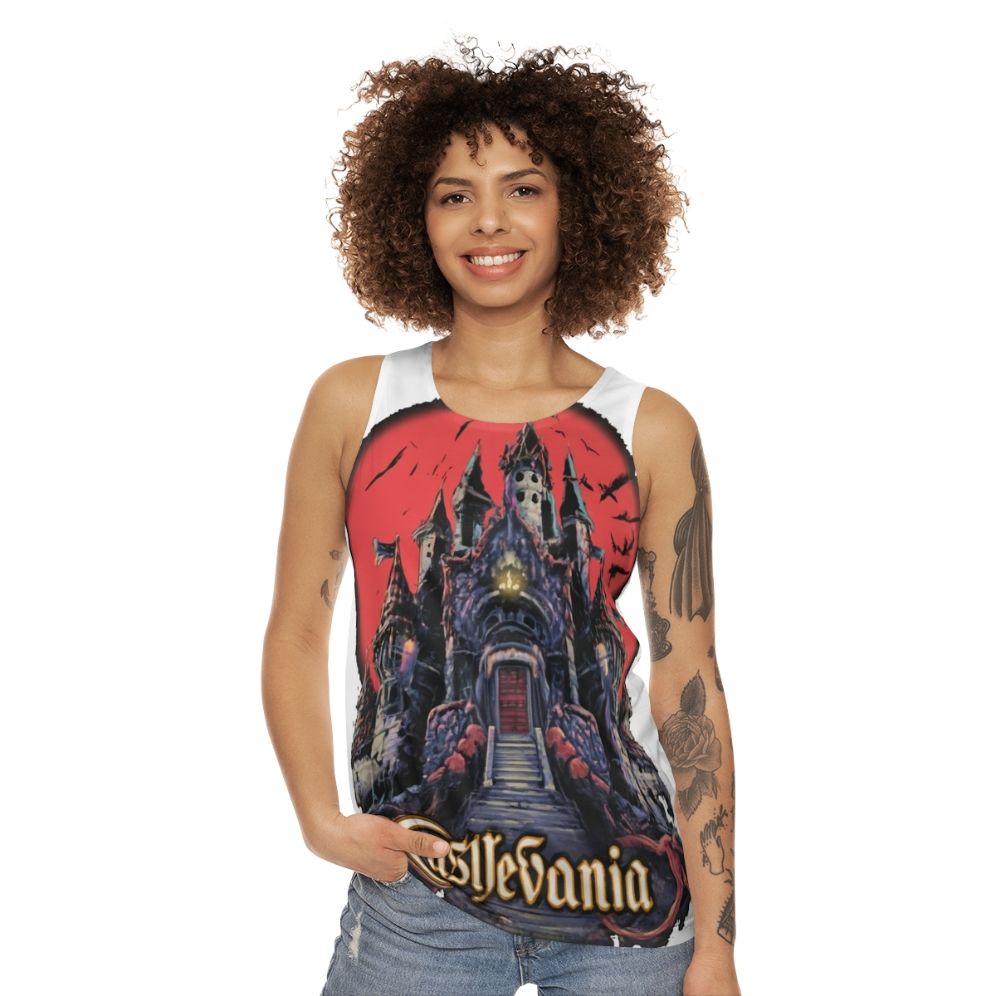 Castlevania Unisex Gaming Tank Top - women