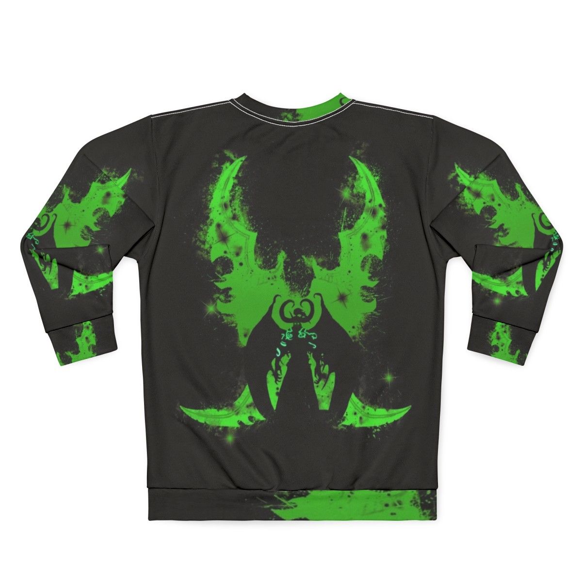 Prepared World of Warcraft Demon Hunter Sweatshirt - Back