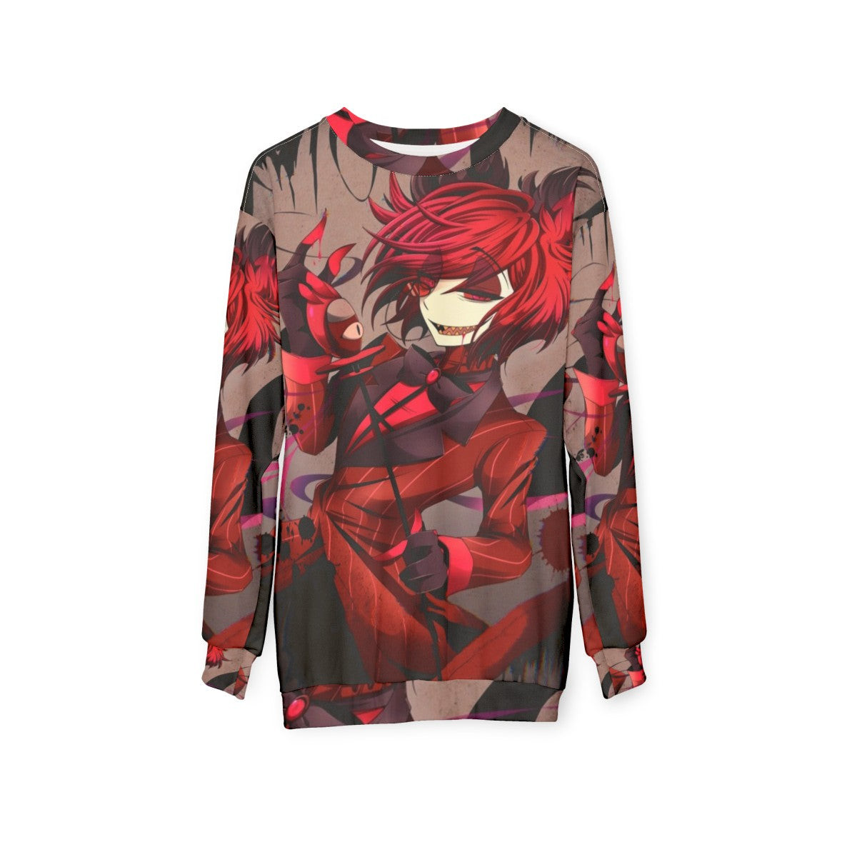 Hazbin Hotel Alastor Sweatshirt - hanging