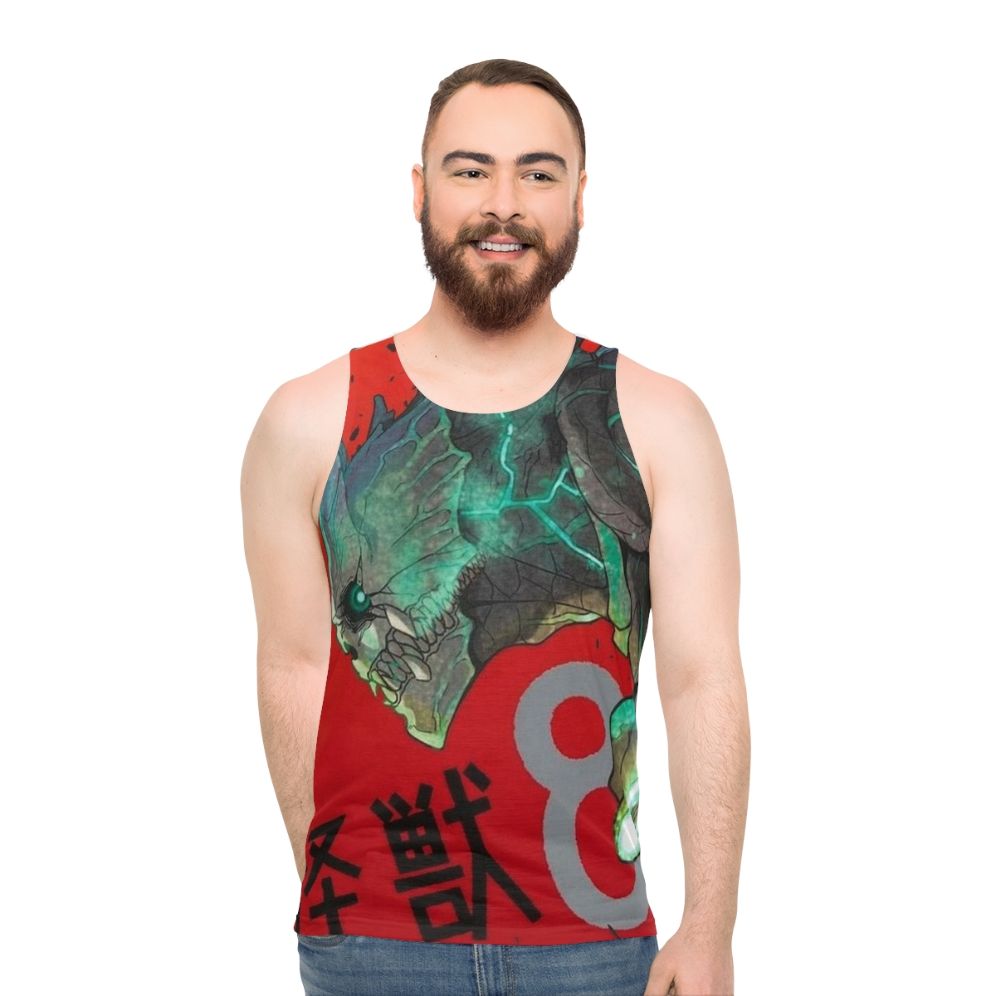 Kaiju No 8 Vol 1 Unisex Manga/Anime Inspired Tank Top - men