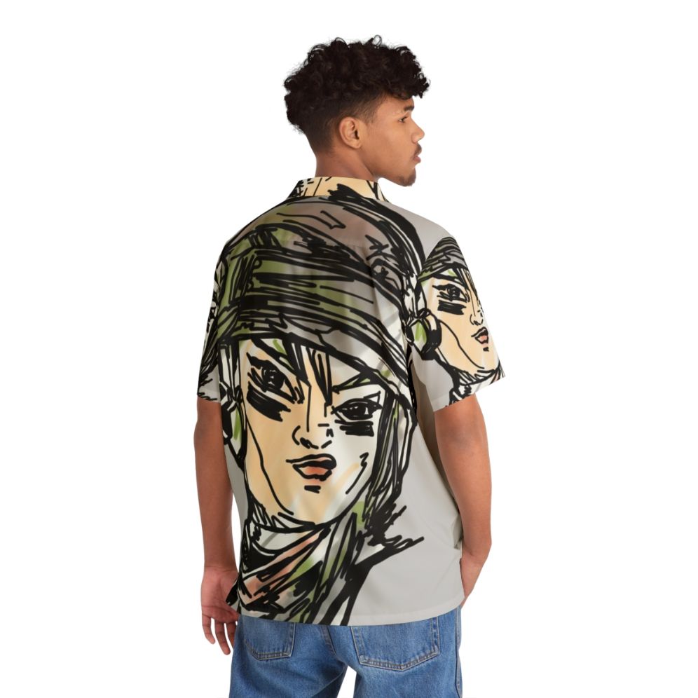 Borderlands 3 Moze The Gunner Hawaiian Shirt - People Back