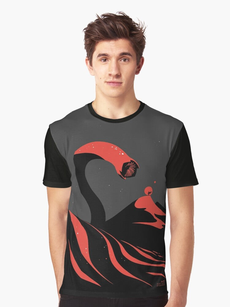 Dune Sandworm Graphic T-Shirt - Men