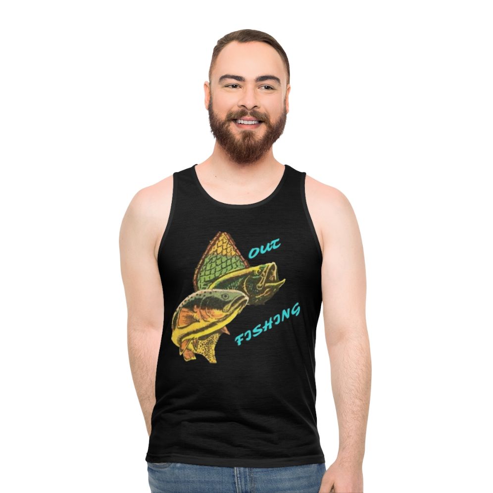 Fishing Enthusiast's Unisex Tank Top - men