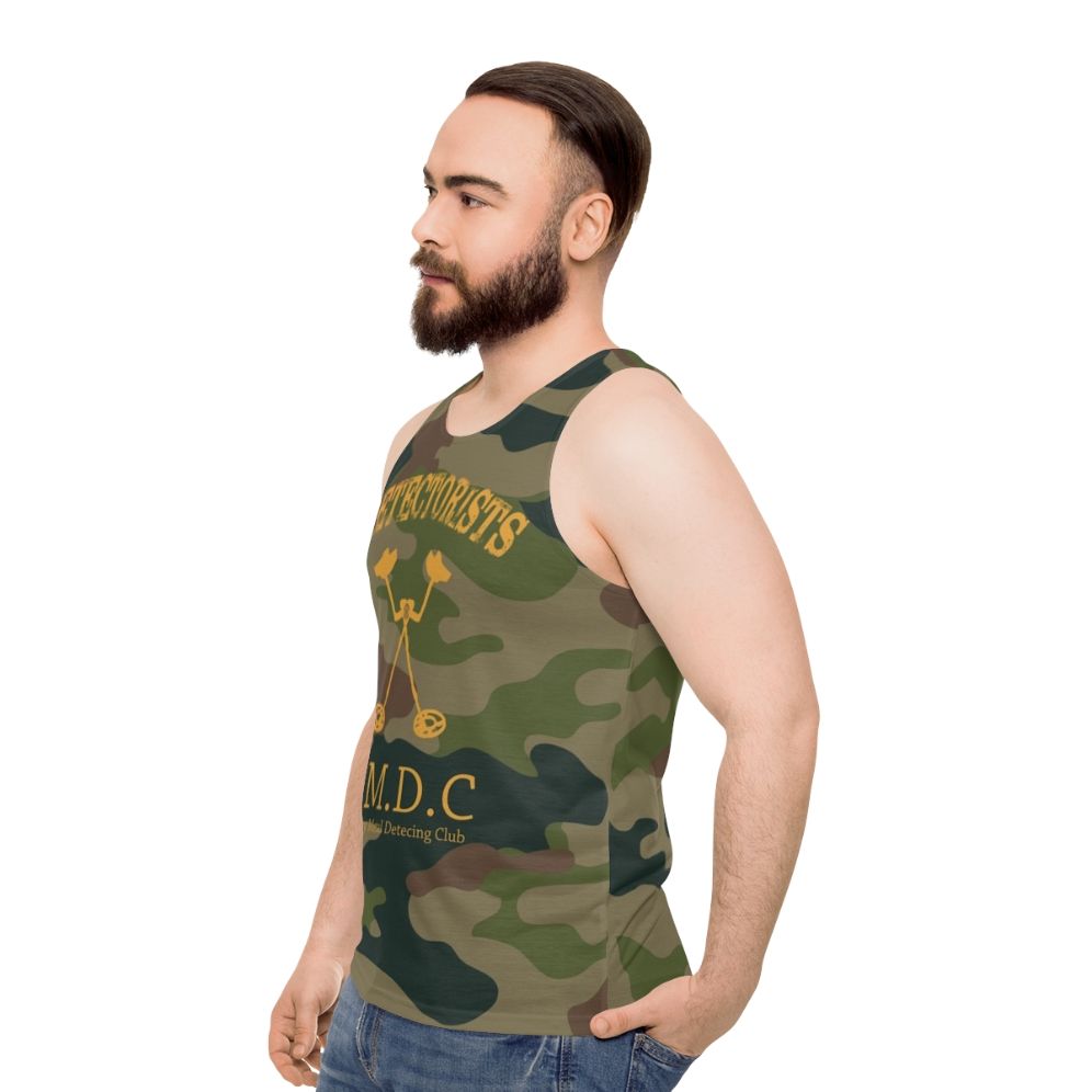 Detectorists Camo Tank Top - men side