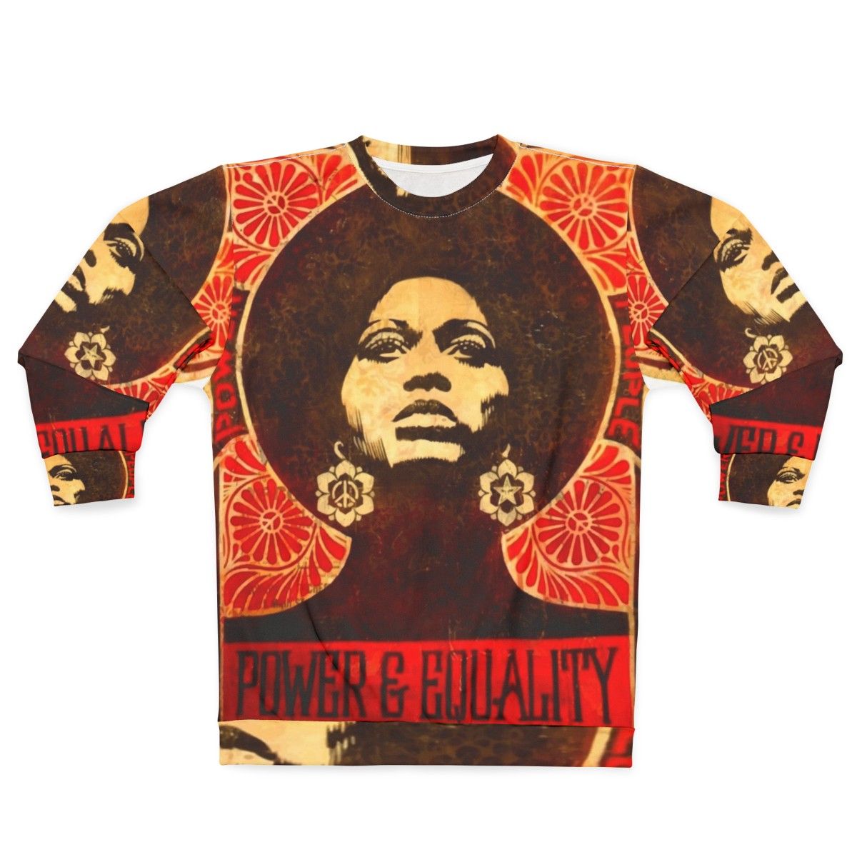 Vintage Angela Davis Black Panther Party Sweatshirt