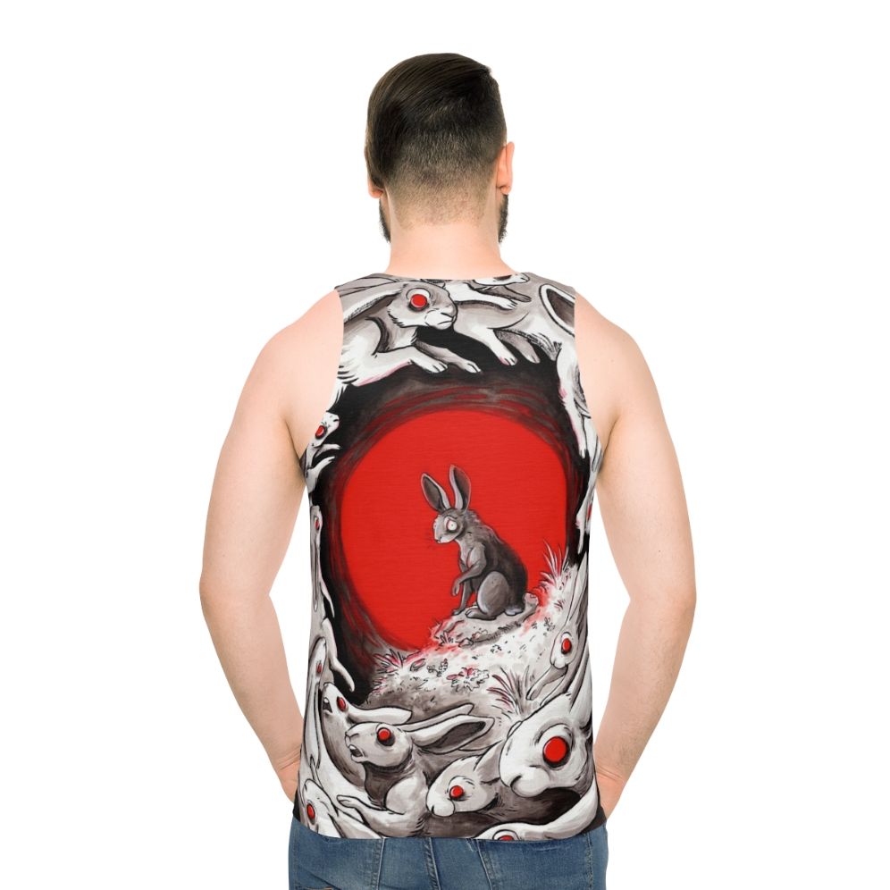 Unisex Watership Down tank top - men back